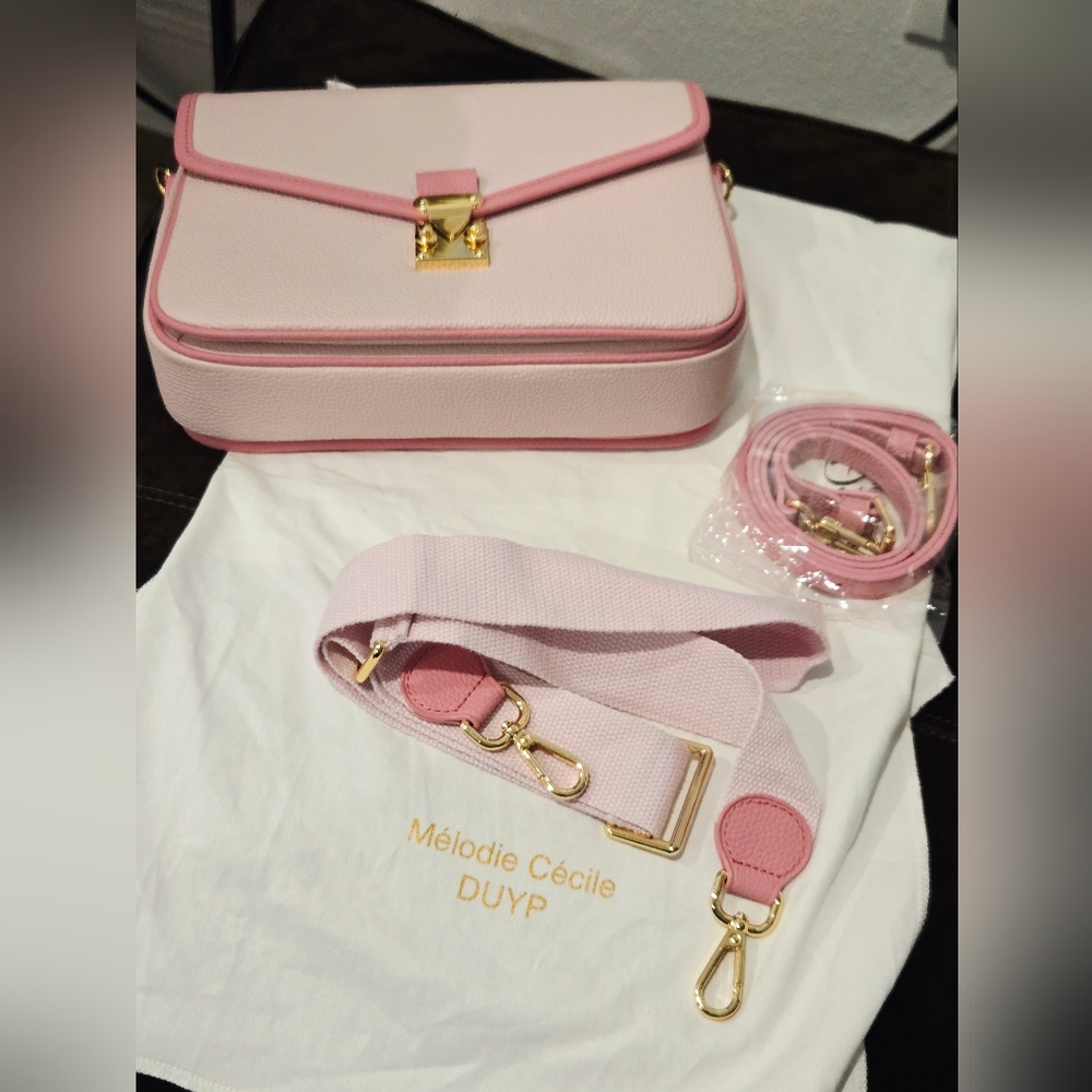 Melodie Cecicle DUYP Paris 15 Satchel Crossbody ( FRANCE) RARE FIND - Picture 1 of 12